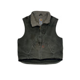 Vintage 90s Carhartt Men's Size XXL Moss Green Duck Insulated Vest